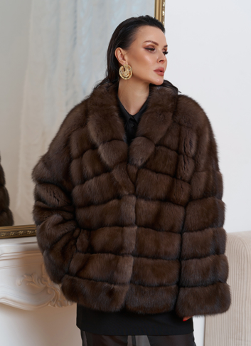Куртка из баргузинского соболя
