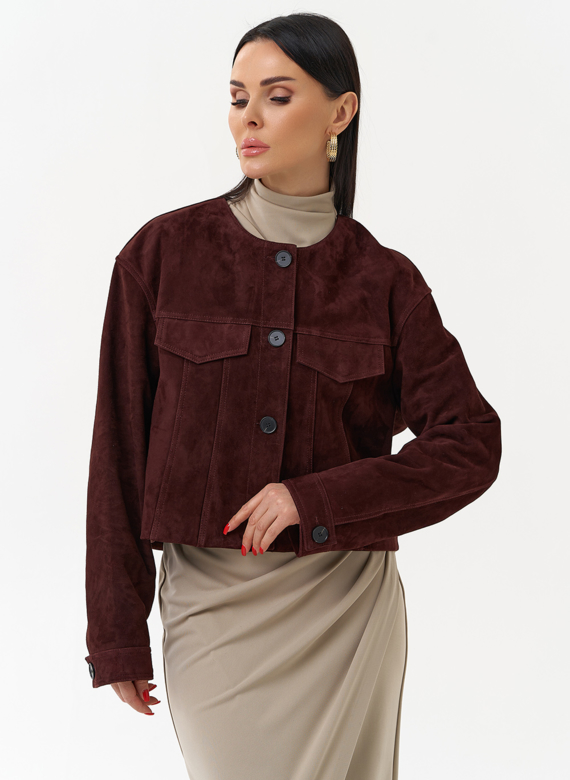 Куртка из натуральной замши 